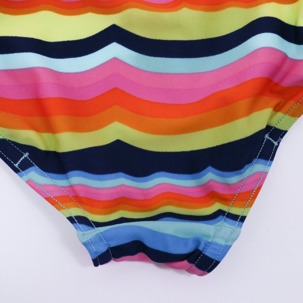 Speedo Swim Bathing Suits Girls XS Set of 2 Rainbow Tie Dye - Picture 9 of 11